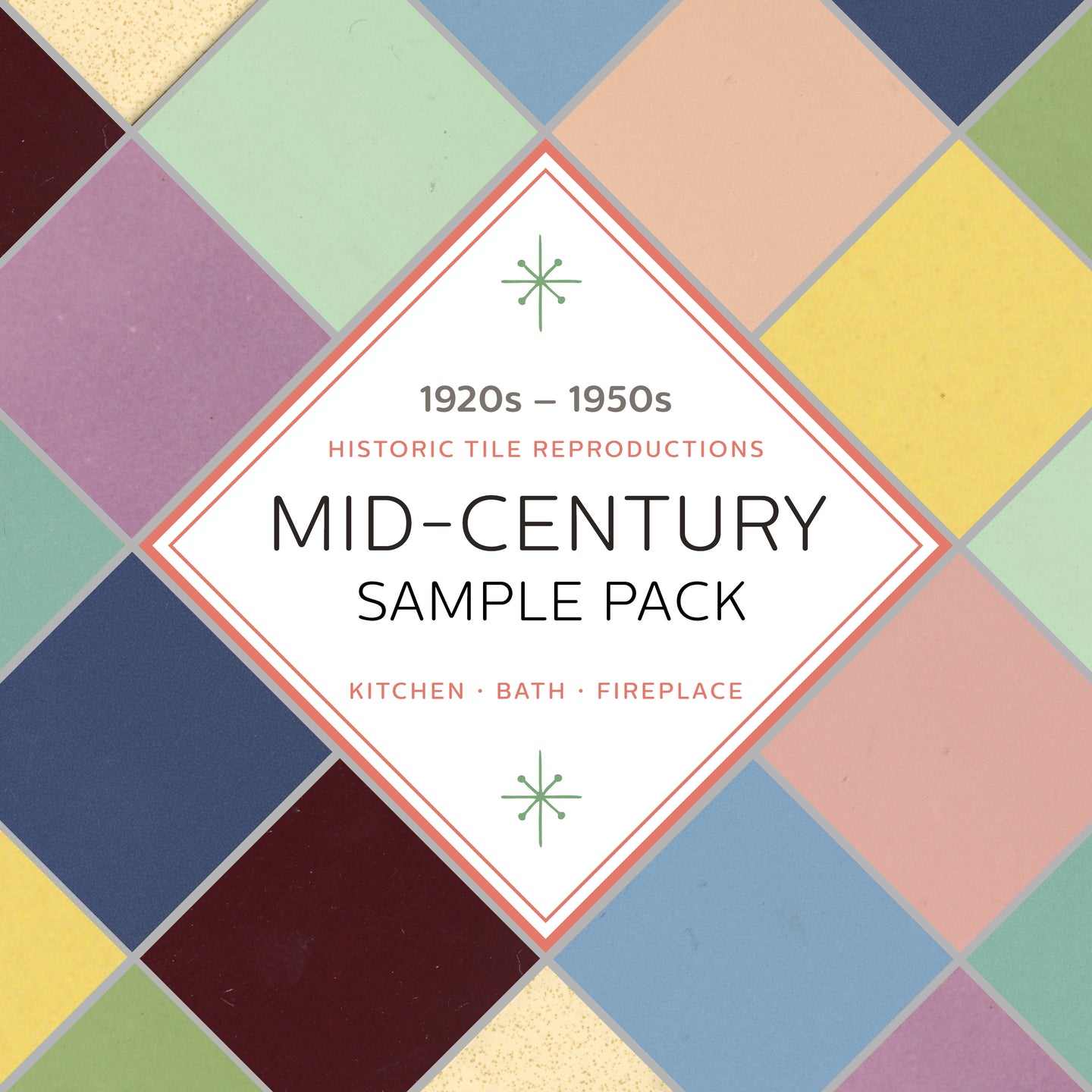 Mid-Century  Color Sample Pack